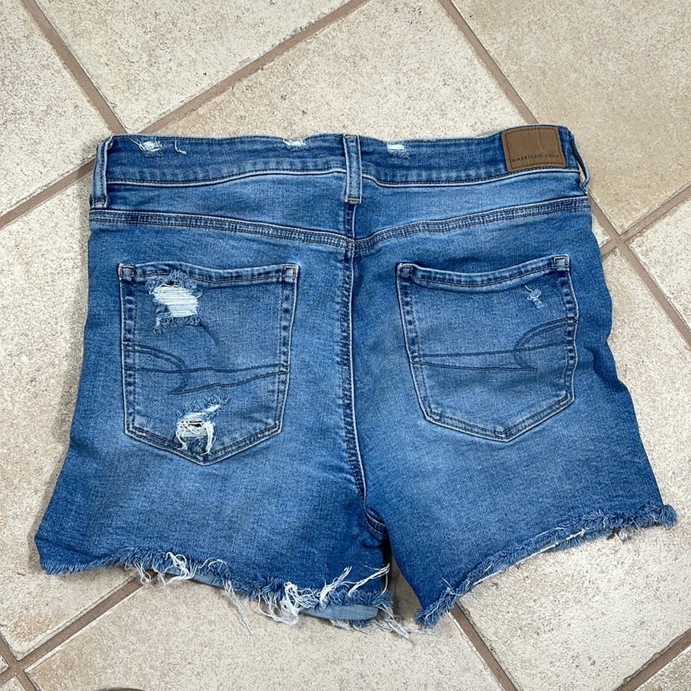 American eagle size 16 blue, jean shorts